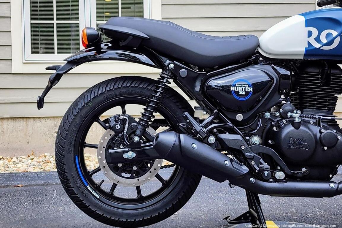 2024 Royal Enfield Hunter 350 Rebel Blue Boston MA