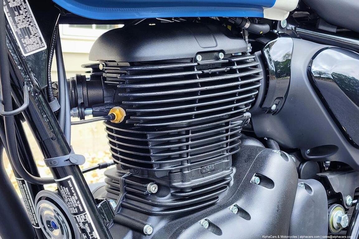 2024 Royal Enfield Hunter 350 Rebel Blue Boston MA