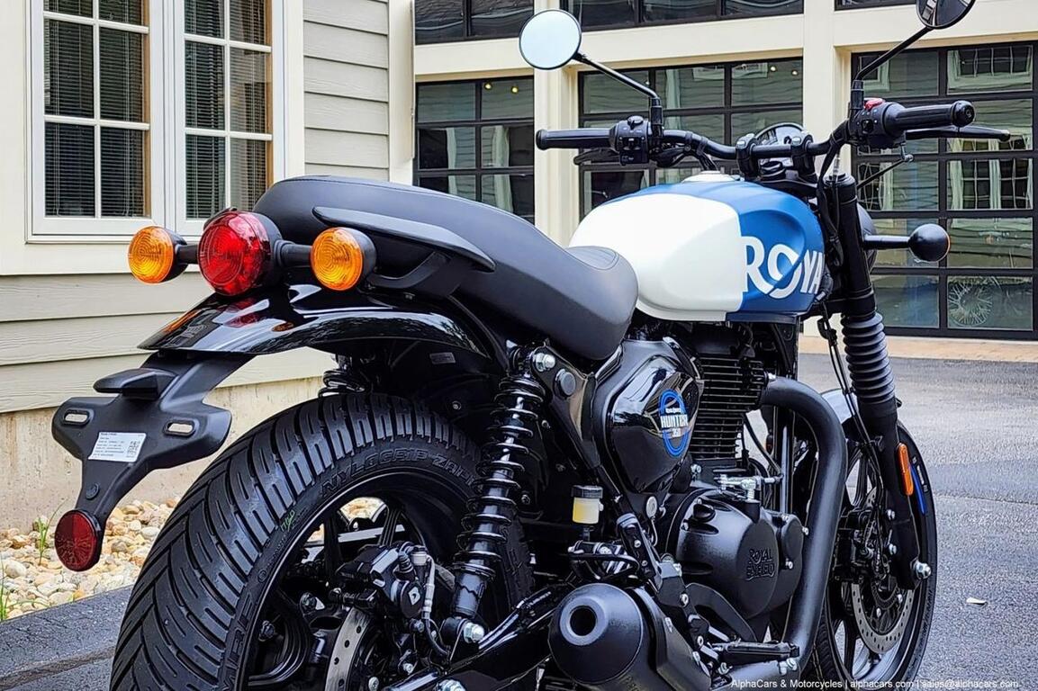 2024 Royal Enfield Hunter 350 Rebel Blue Boston MA