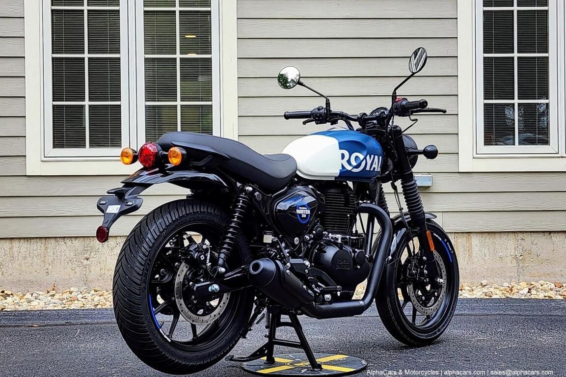 2024 Royal Enfield Hunter 350 Rebel Blue Boston MA