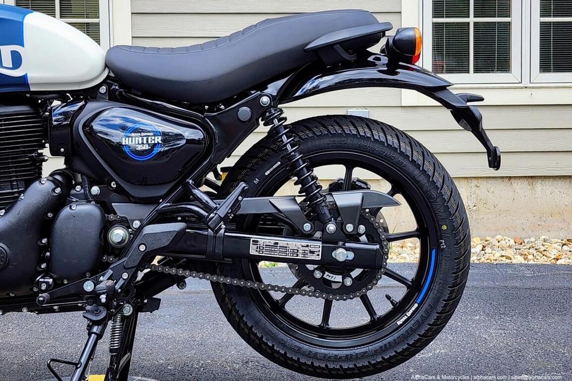 2024 Royal Enfield Hunter 350 Rebel Blue Boston MA