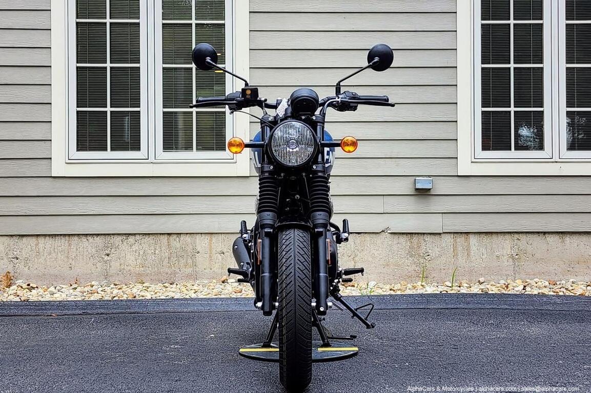 2024 Royal Enfield Hunter 350 Rebel Blue Boston MA