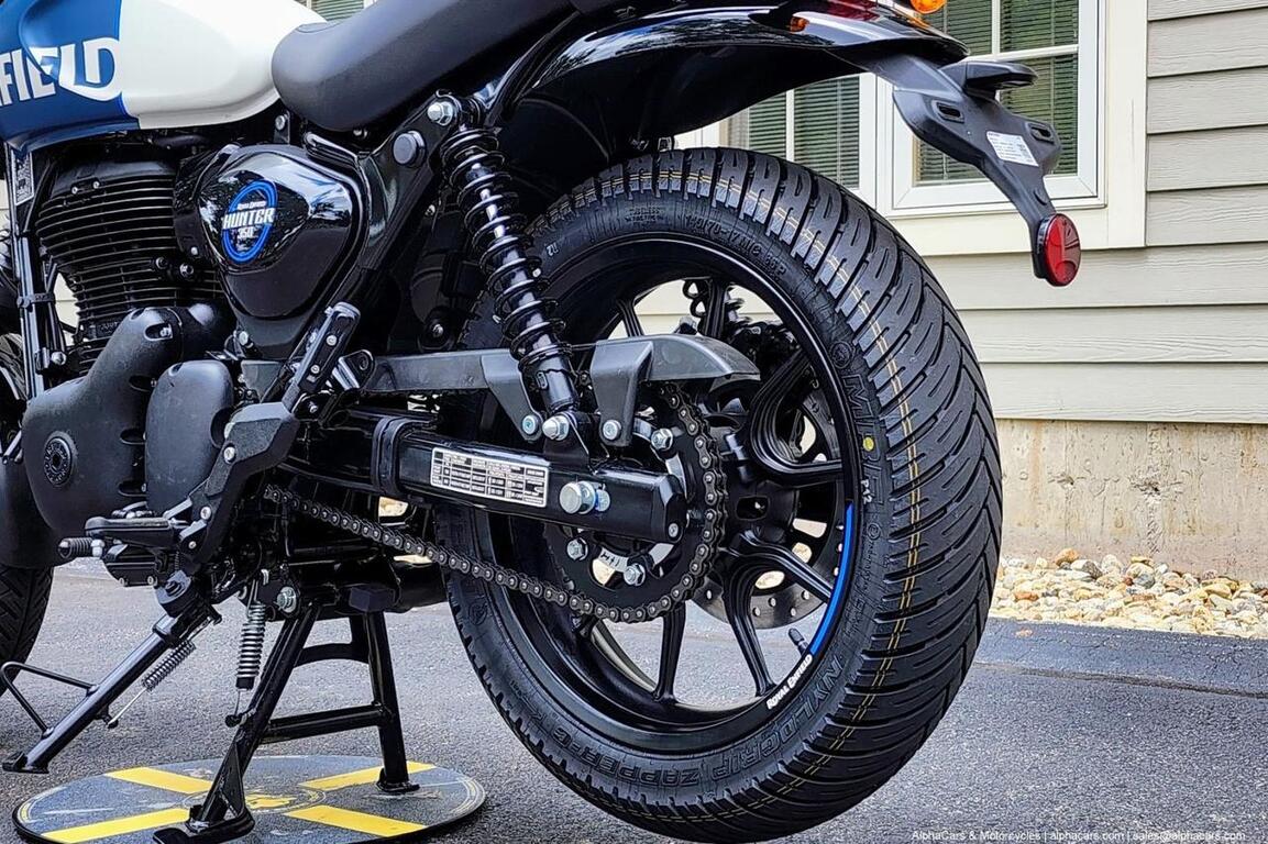 2024 Royal Enfield Hunter 350 Rebel Blue Boston MA