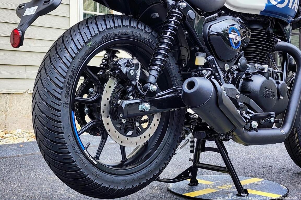 2024 Royal Enfield Hunter 350 Rebel Blue Boston MA