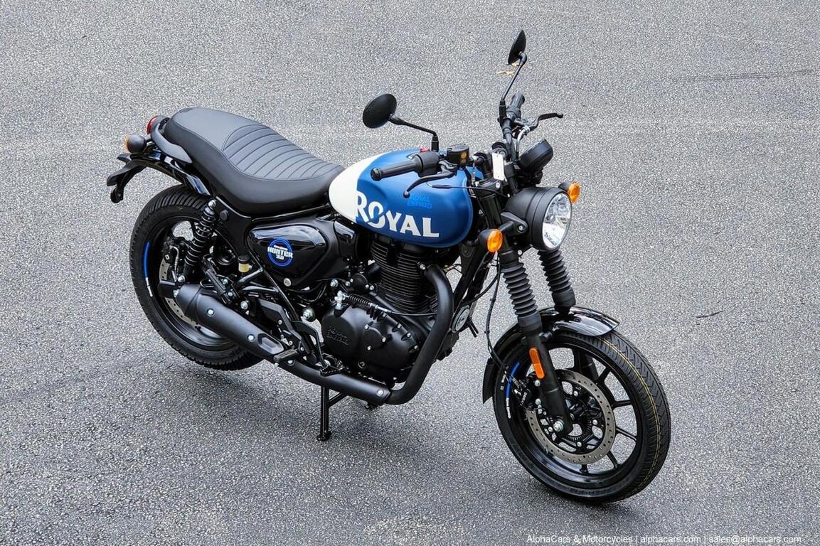 2024 Royal Enfield Hunter 350 Rebel Blue Boston MA