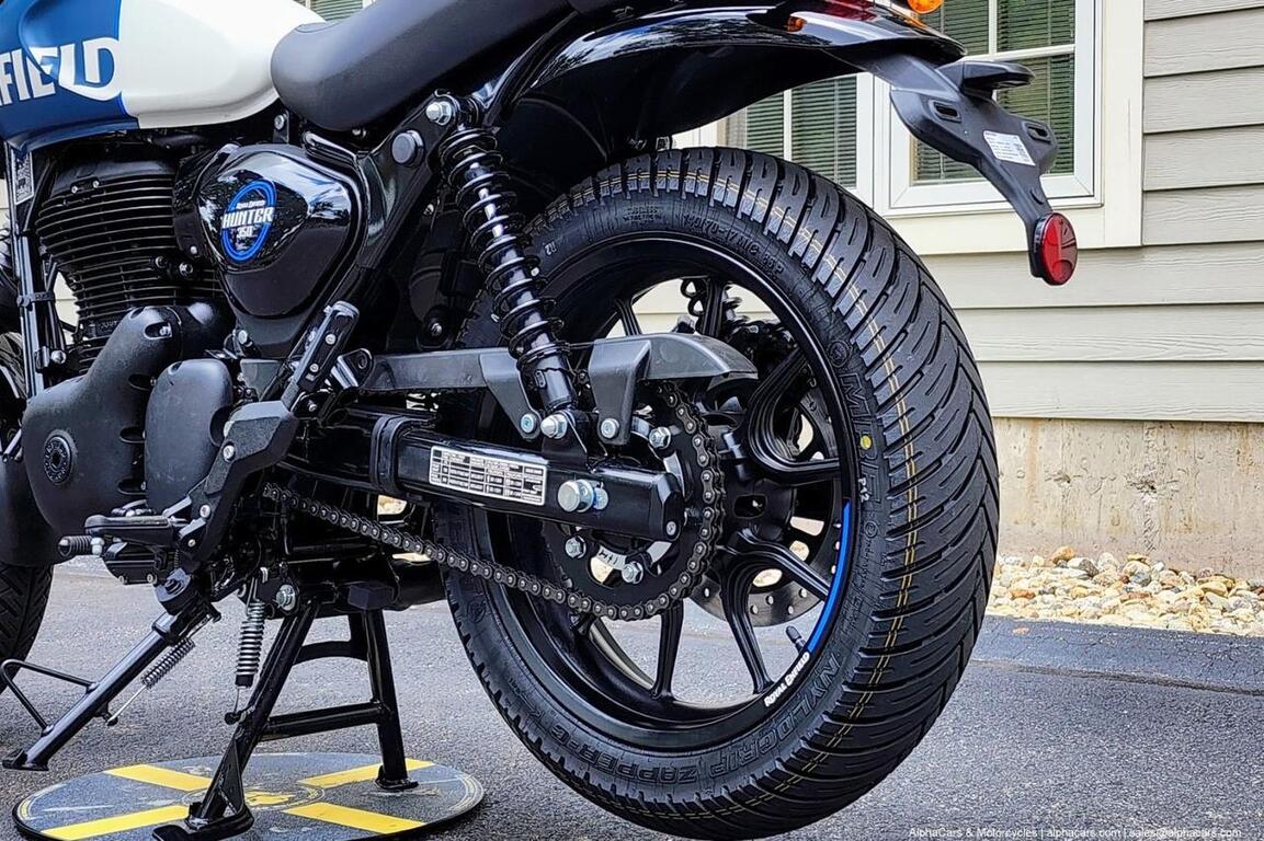 2024 Royal Enfield Hunter 350 Rebel Blue Boston MA