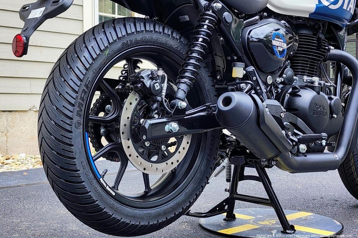 2024 Royal Enfield Hunter 350 Rebel Blue Boston MA