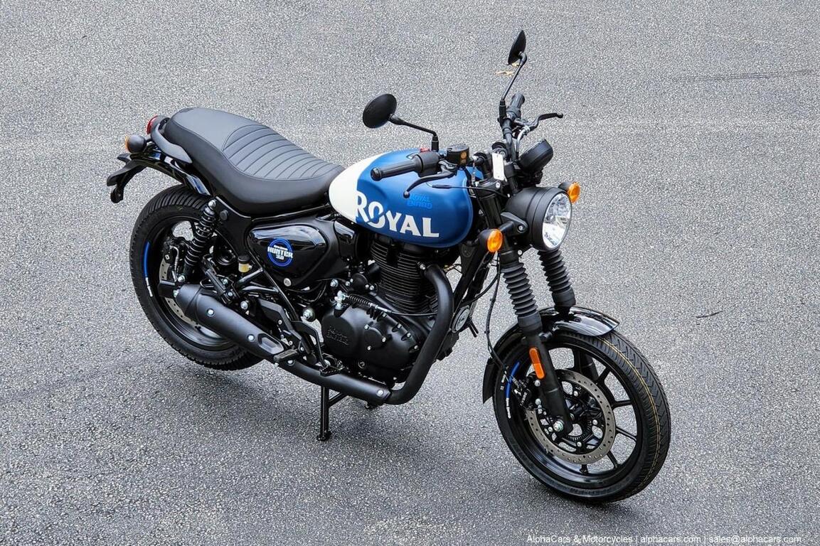 2024 Royal Enfield Hunter 350 Rebel Blue Boston MA