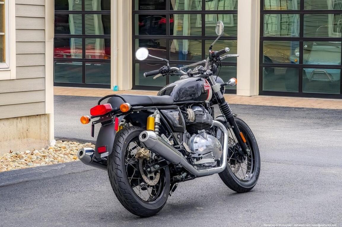 2024 Royal Enfield Interceptor INT650 Black Pearl Boston MA