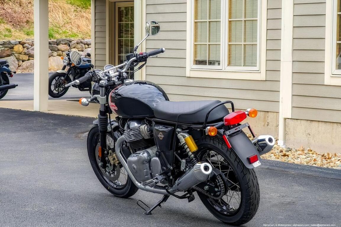 2024 Royal Enfield Interceptor INT650 Black Pearl Boston MA