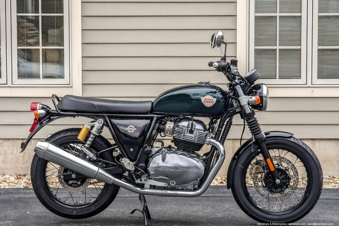 2024 Royal Enfield Interceptor INT650 Cali Green Boston MA