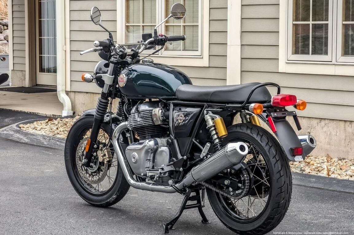 2024 Royal Enfield Interceptor INT650 Cali Green Boston MA