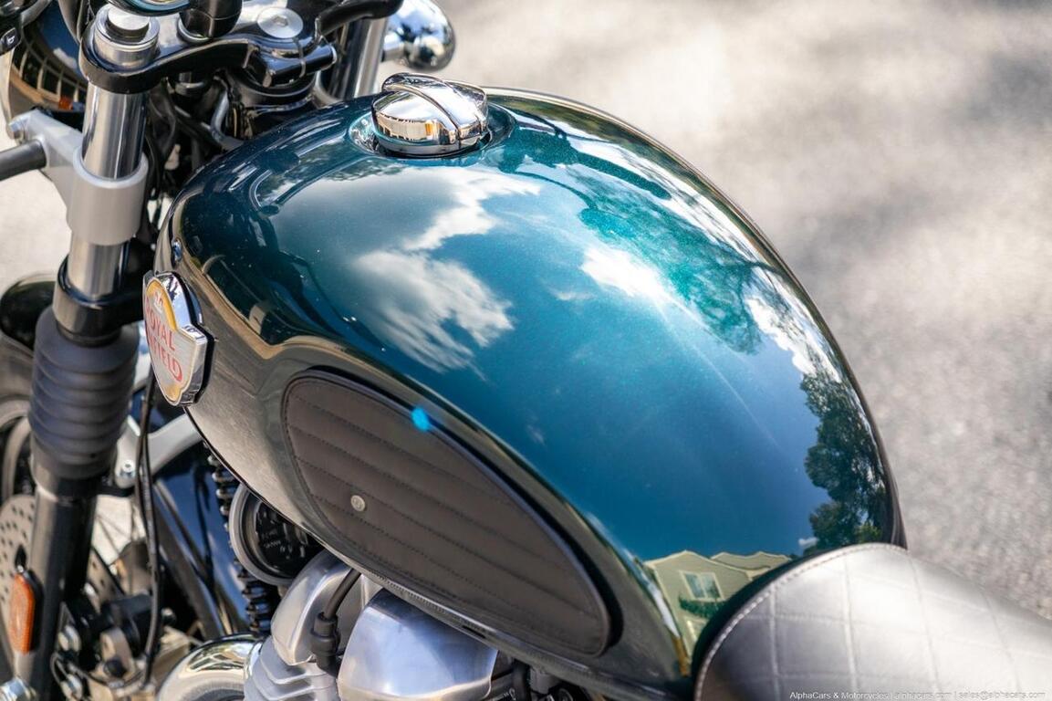 2024 Royal Enfield Interceptor INT650 Cali Green Custom Boston MA