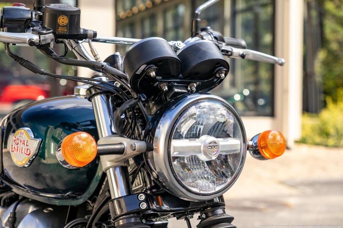2024 Royal Enfield Interceptor INT650 Cali Green Custom Boston MA