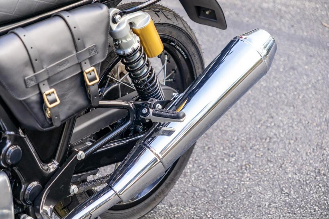 2024 Royal Enfield Interceptor INT650 Cali Green Custom Boston MA