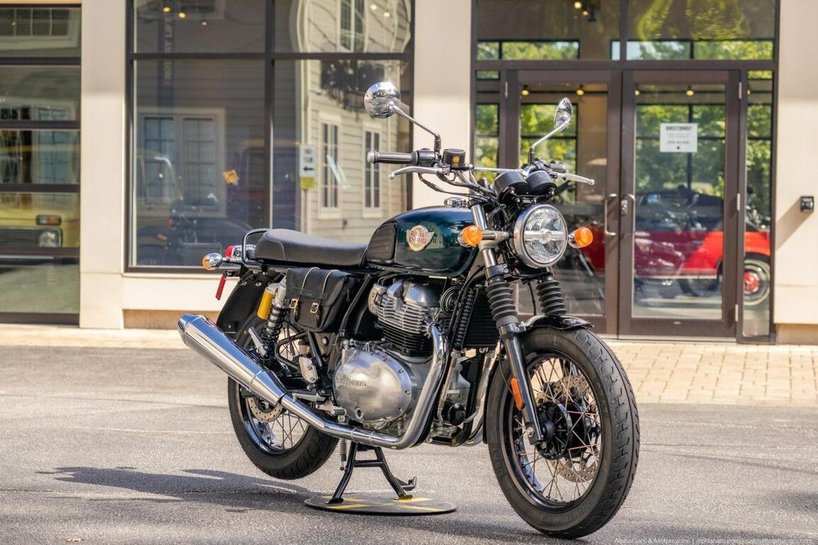 2024 Royal Enfield Interceptor INT650 Cali Green Custom Boston MA