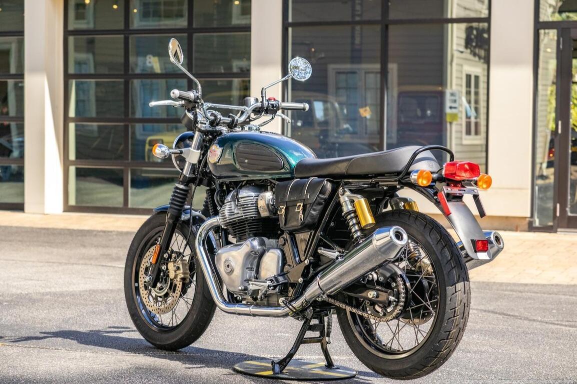 2024 Royal Enfield Interceptor INT650 Cali Green Custom Boston MA