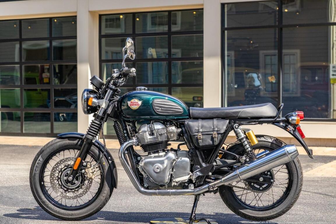 2024 Royal Enfield Interceptor INT650 Cali Green Custom Boston MA