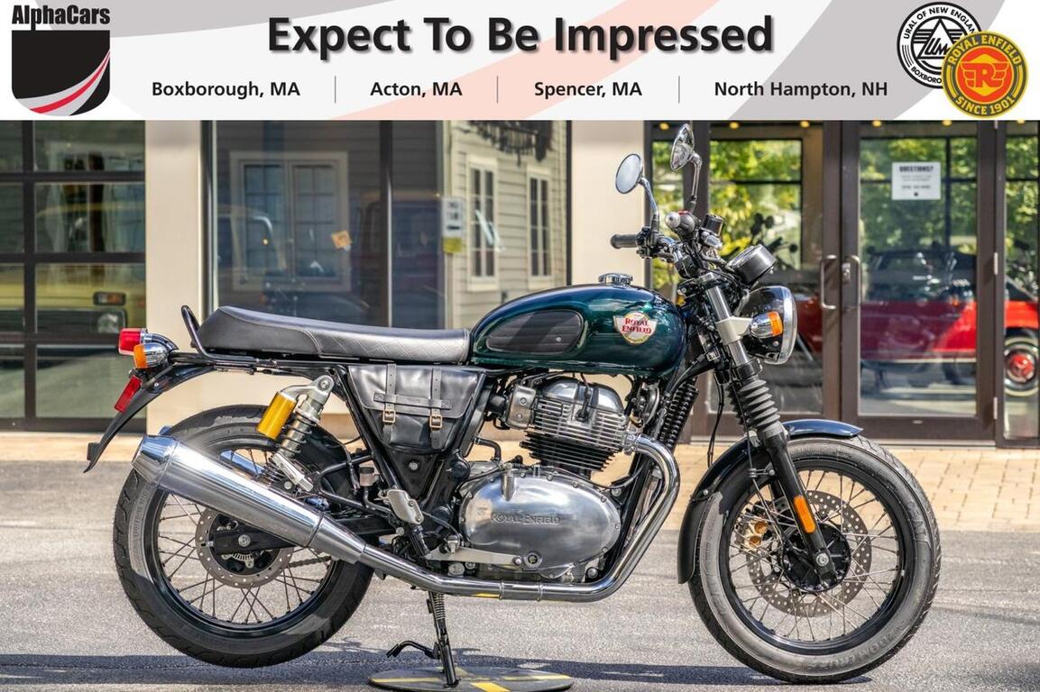 2024 Royal Enfield Interceptor INT650 Cali Green Custom Boston MA