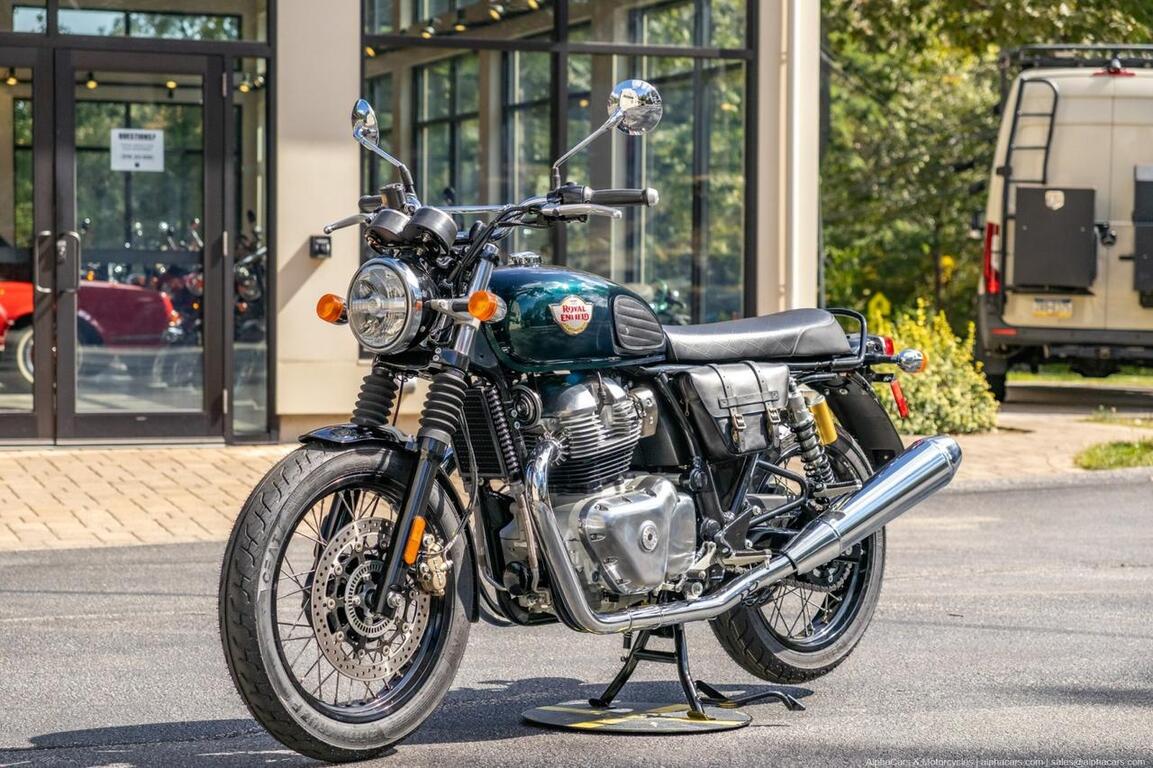 2024 Royal Enfield Interceptor INT650 Cali Green Custom Boston MA