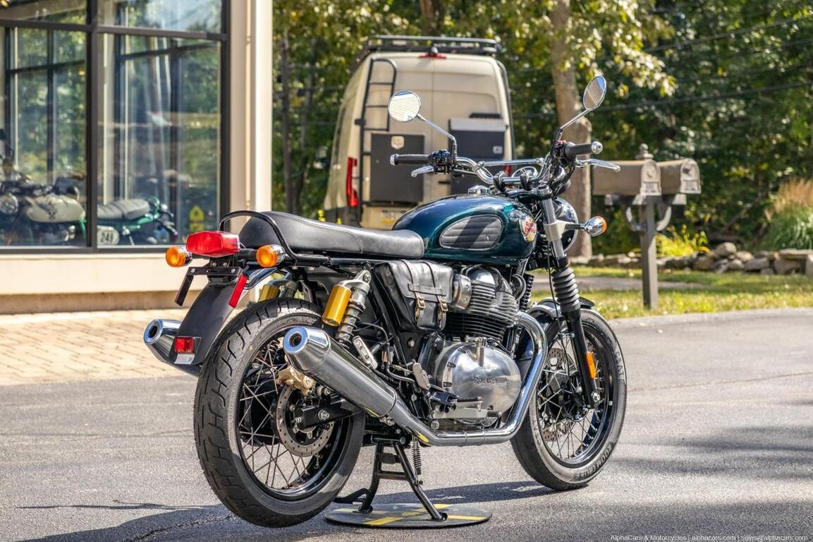 2024 Royal Enfield Interceptor INT650 Cali Green Custom Boston MA