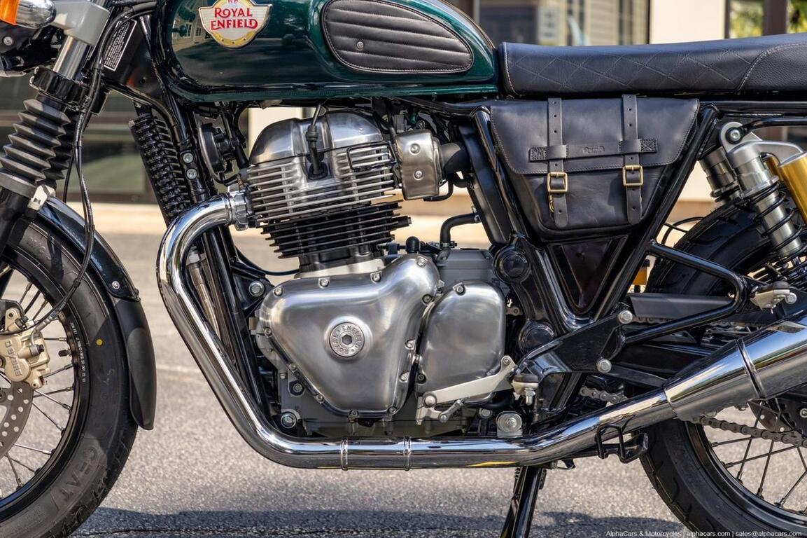 2024 Royal Enfield Interceptor INT650 Cali Green Custom Boston MA