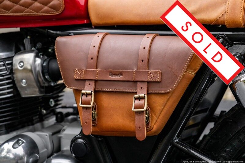 2024 Royal Enfield Interceptor INT650 Canyon Red Custom Boston MA