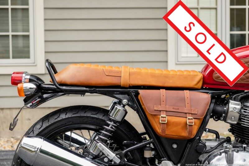 2024 Royal Enfield Interceptor INT650 Canyon Red Custom Boston MA
