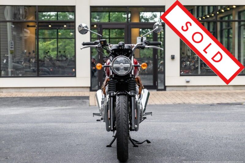 2024 Royal Enfield Interceptor INT650 Canyon Red Custom Boston MA