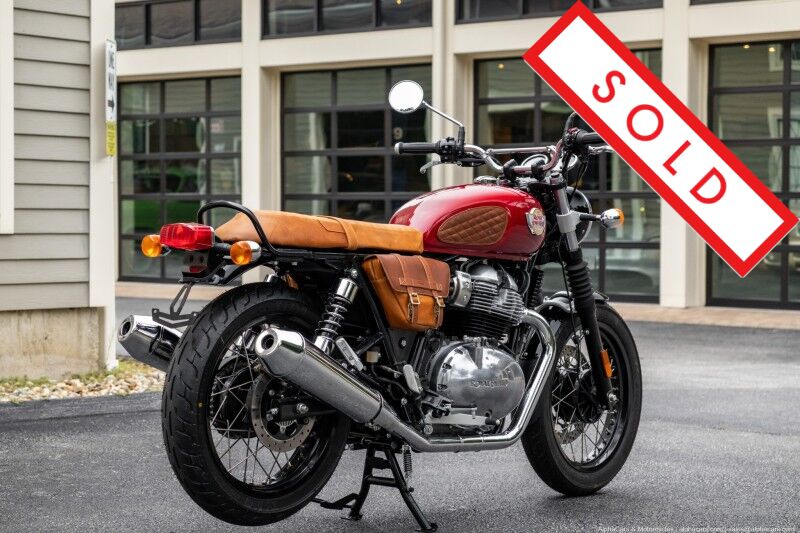 2024 Royal Enfield Interceptor INT650 Canyon Red Custom Boston MA