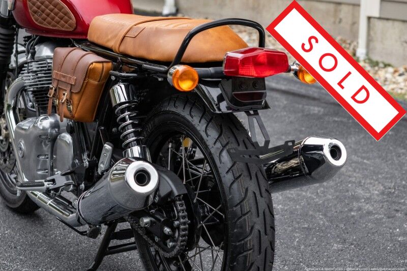 2024 Royal Enfield Interceptor INT650 Canyon Red Custom Boston MA