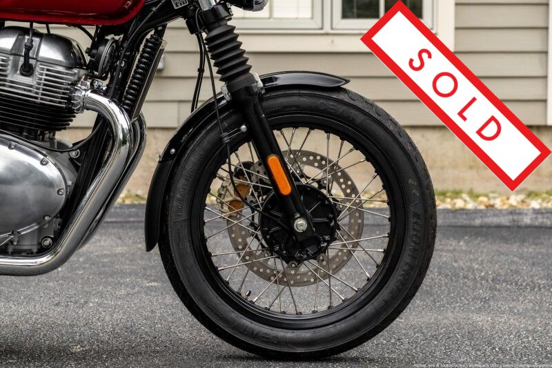 2024 Royal Enfield Interceptor INT650 Canyon Red Custom Boston MA