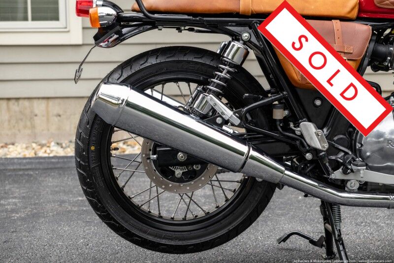 2024 Royal Enfield Interceptor INT650 Canyon Red Custom Boston MA
