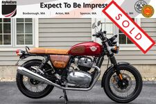 2024 Royal Enfield Interceptor INT650 Canyon Red Custom