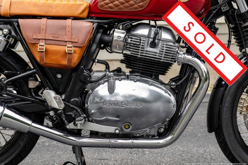 2024 Royal Enfield Interceptor INT650 Canyon Red Custom Boston MA
