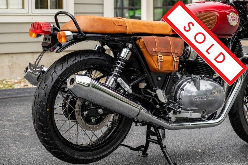 2024 Royal Enfield Interceptor INT650 Canyon Red Custom Boston MA