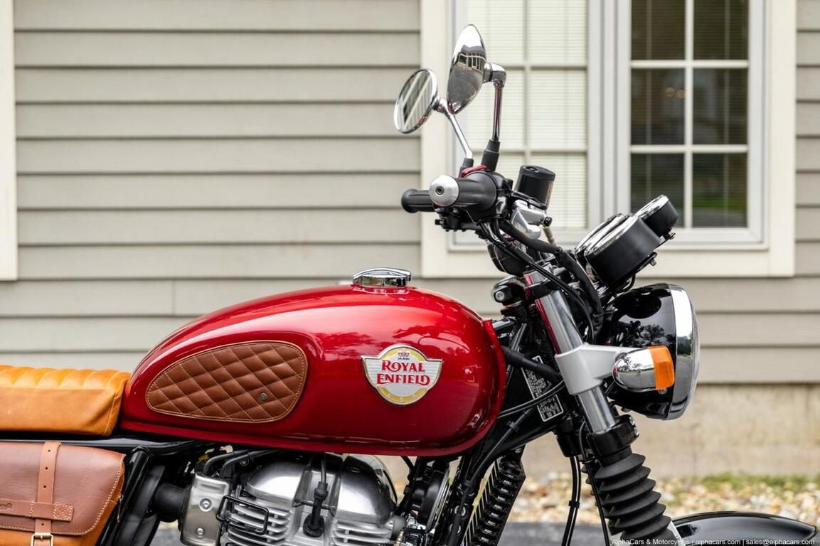 2024 Royal Enfield Interceptor INT650 Canyon Red Custom Boston MA