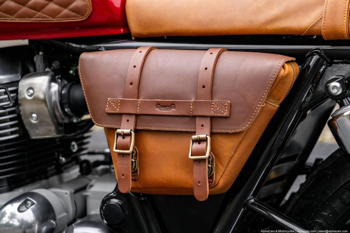 2024 Royal Enfield Interceptor INT650 Canyon Red Custom Boston MA