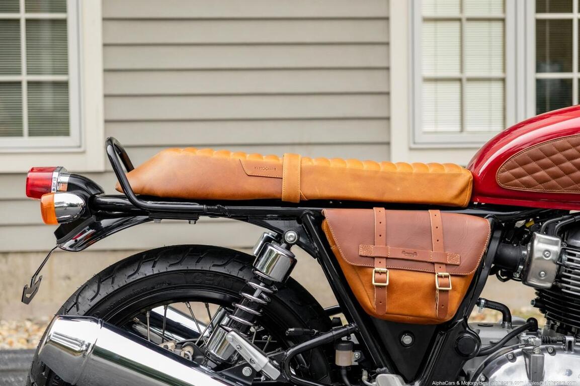 2024 Royal Enfield Interceptor INT650 Canyon Red Custom Boston MA