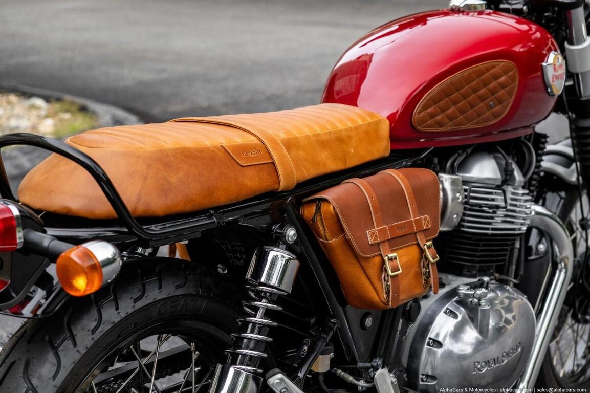 2024 Royal Enfield Interceptor INT650 Canyon Red Custom Boston MA