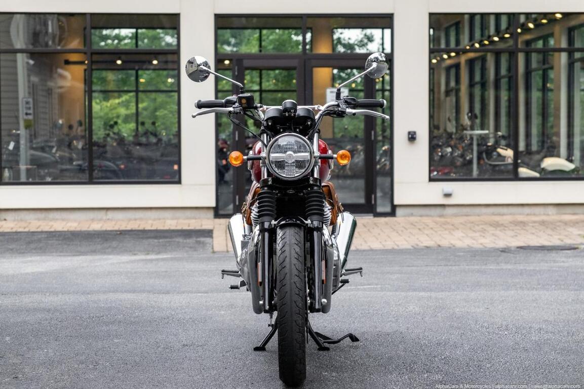 2024 Royal Enfield Interceptor INT650 Canyon Red Custom Boston MA