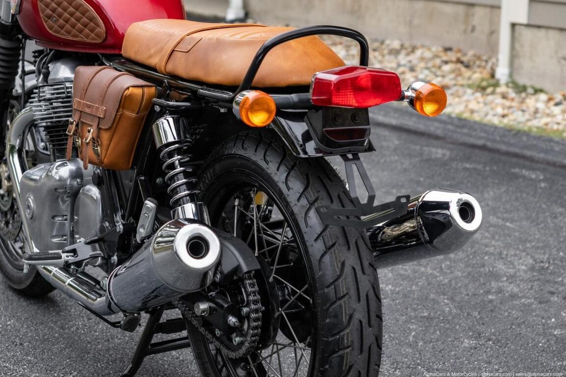 2024 Royal Enfield Interceptor INT650 Canyon Red Custom Boston MA