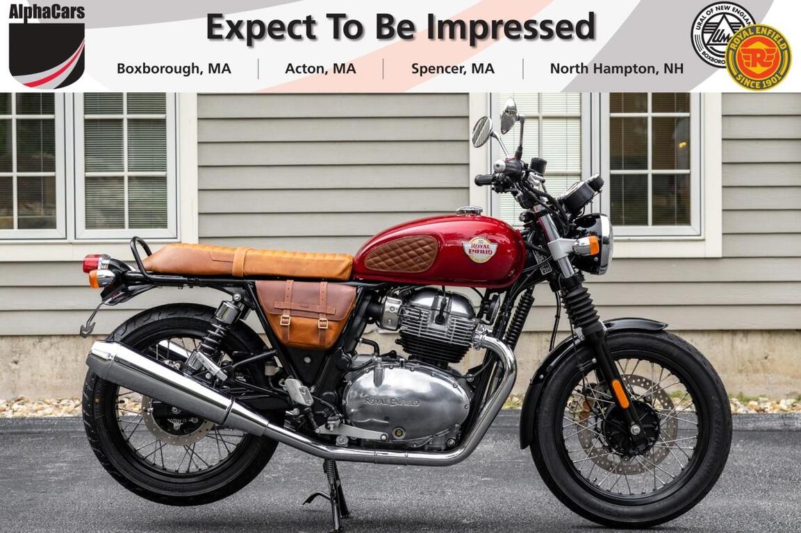 2024 Royal Enfield Interceptor INT650 Canyon Red Custom Boston MA