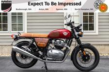 2024 Royal Enfield Interceptor INT650 Canyon Red Custom