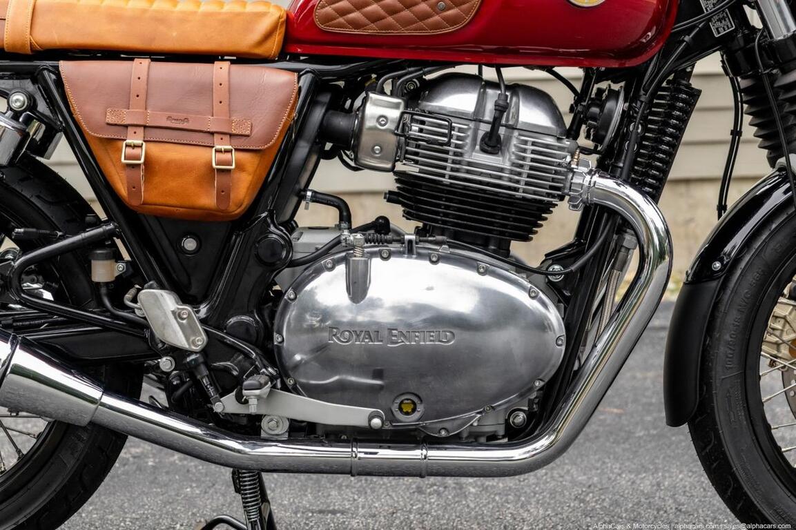 2024 Royal Enfield Interceptor INT650 Canyon Red Custom Boston MA