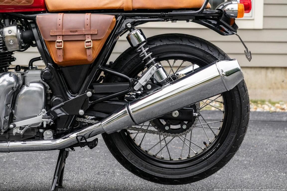 2024 Royal Enfield Interceptor INT650 Canyon Red Custom Boston MA