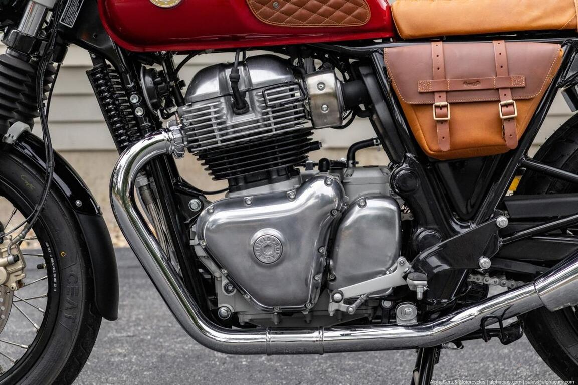2024 Royal Enfield Interceptor INT650 Canyon Red Custom Boston MA