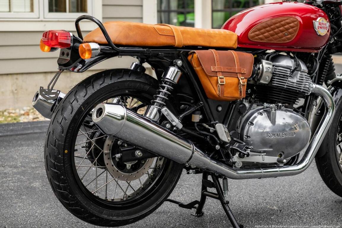 2024 Royal Enfield Interceptor INT650 Canyon Red Custom Boston MA