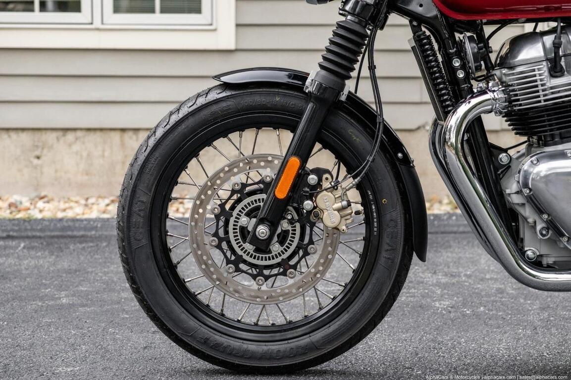 2024 Royal Enfield Interceptor INT650 Canyon Red Custom Boston MA