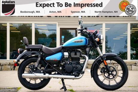 2024 Royal Enfield Meteor 350 Supernova Blue Boston MA